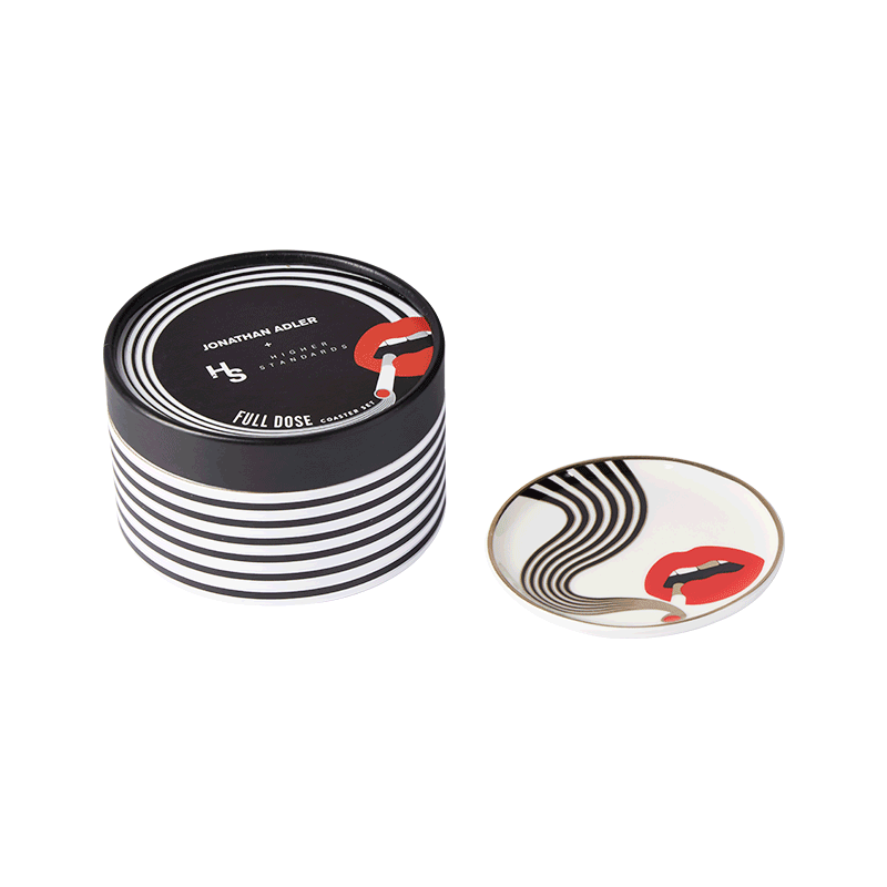 Higher Standards x Jonathan Adler Coaster Porcelain Home Goods : Accessories Higher Standards