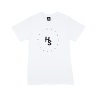 Higher Standards T-Shirt - Circle Logo Apparel : Tops Higher Standards White Extra Small