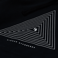 Higher Standards Hoodie - Concentric Triangle Apparel : Tops Higher Standards