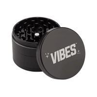 Vibes 4-Piece Grinder Grinders : Aluminum Vibes Rolling Papers