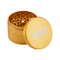 Vibes 4-Piece Grinder Grinders : Aluminum Vibes Rolling Papers