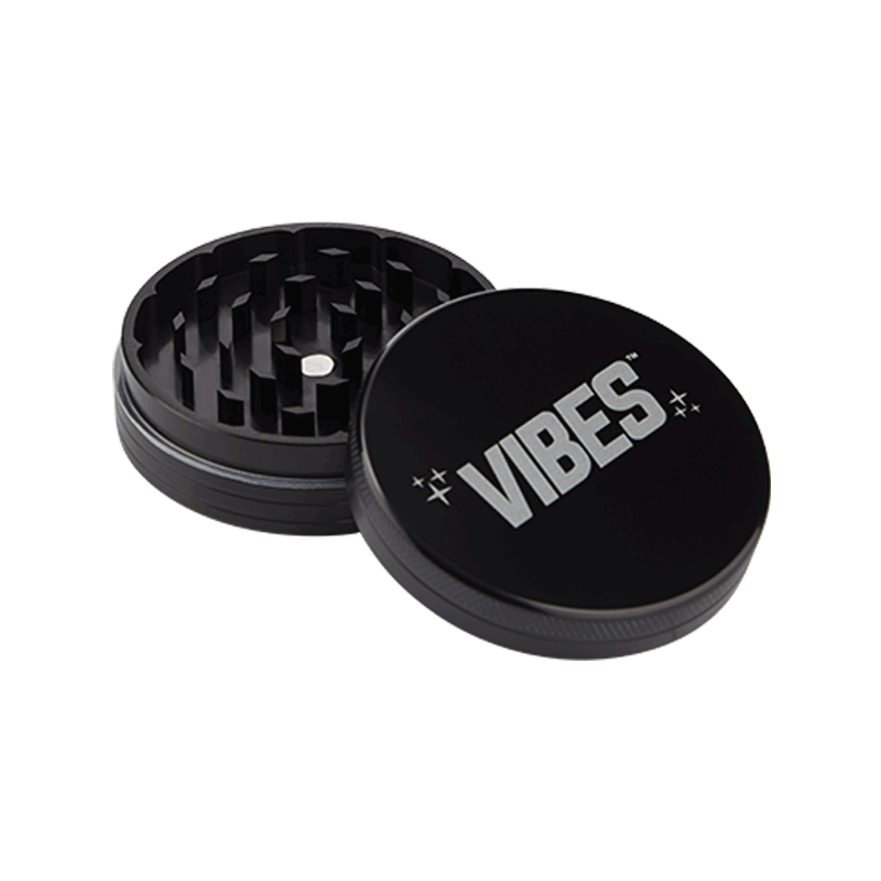 Vibes 2-Piece Grinder Grinders : Aluminum Vibes Rolling Papers