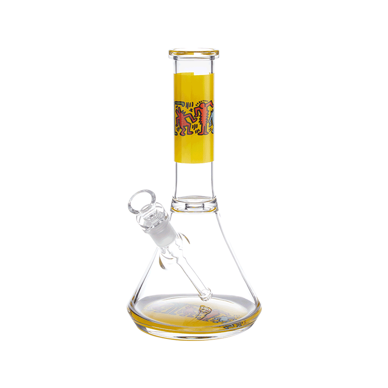 K.Haring Water Pipe Glass : Water Pipe K. Haring Glass Collection yelmulti