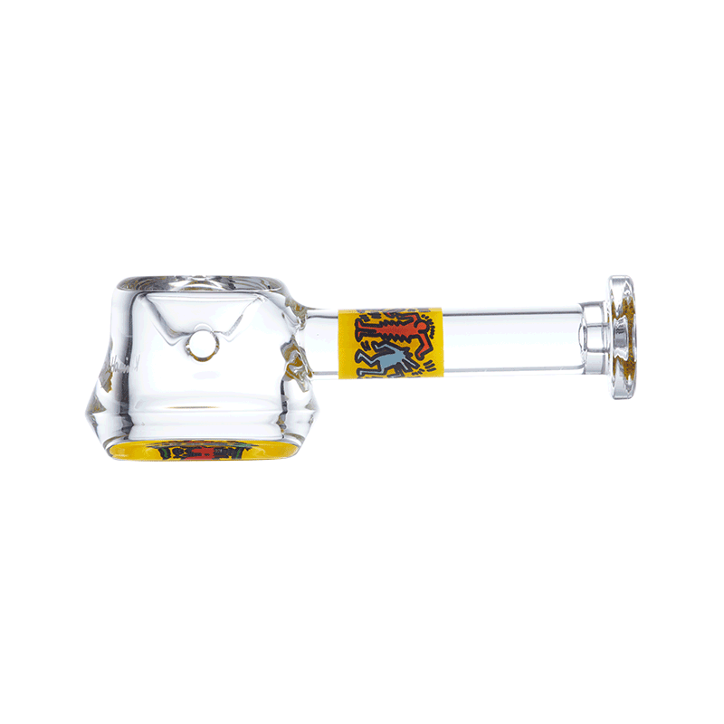 K.Haring Glass Spoon Pipe Glass : Spoon K. Haring Glass Collection multiyel