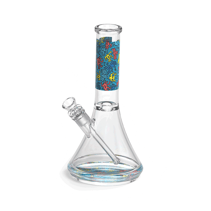 K.Haring Water Pipe Glass : Water Pipe K. Haring Glass Collection blumulti