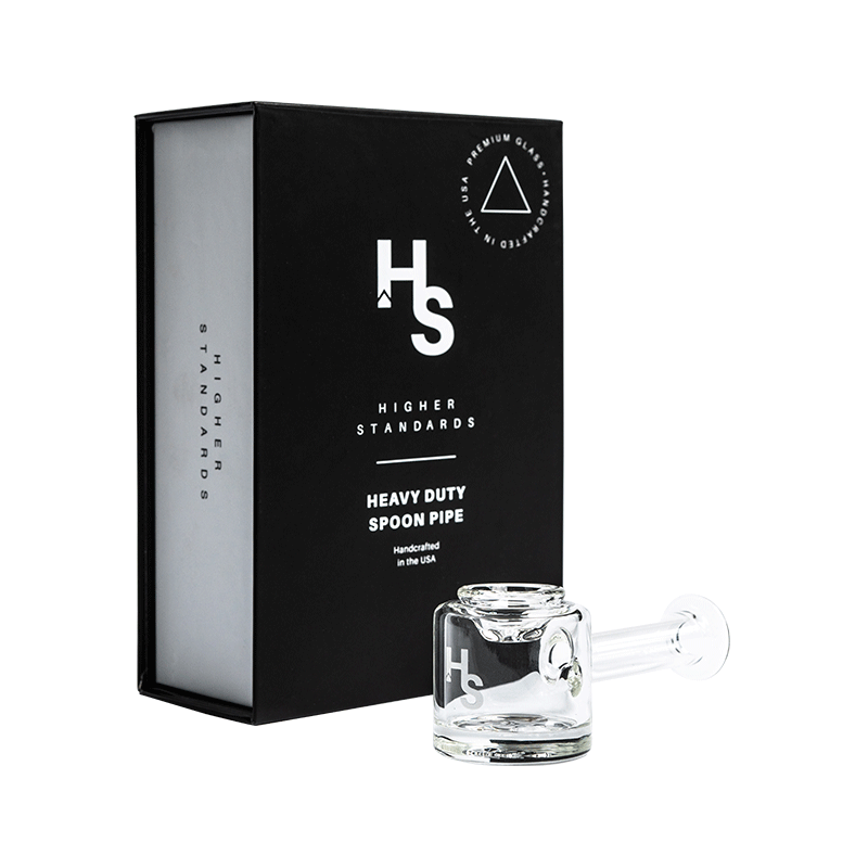 Higher Standards Heavy Duty Spoon Pipe Glass : Spoon Higher Standards