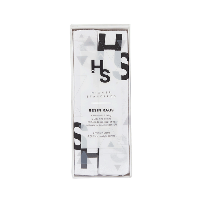 Higher Standards Resin Rags - Box of 2 Accessories : Cleaner Higher Standards