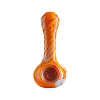 Eyce ORAFLEX Floral Spoon Pipe Silicone : Spoon Eyce desertred