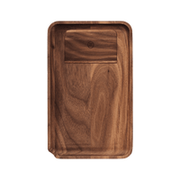Marley Natural Black Walnut Rolling Tray