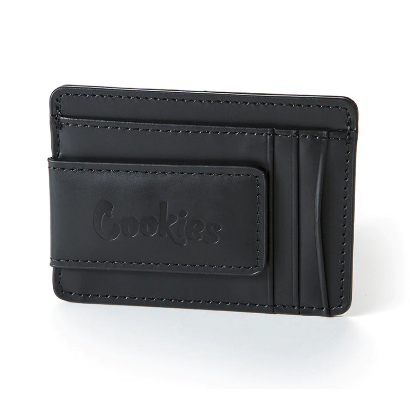 Cookies Big Chip Money Clip Leather Card Holder Apparel : Accessories Cookies Black