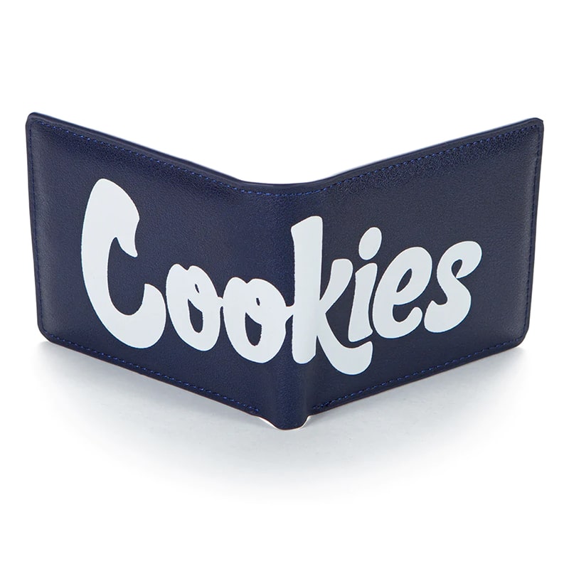 Cookies Billfold Wallet Textured Faux Leather