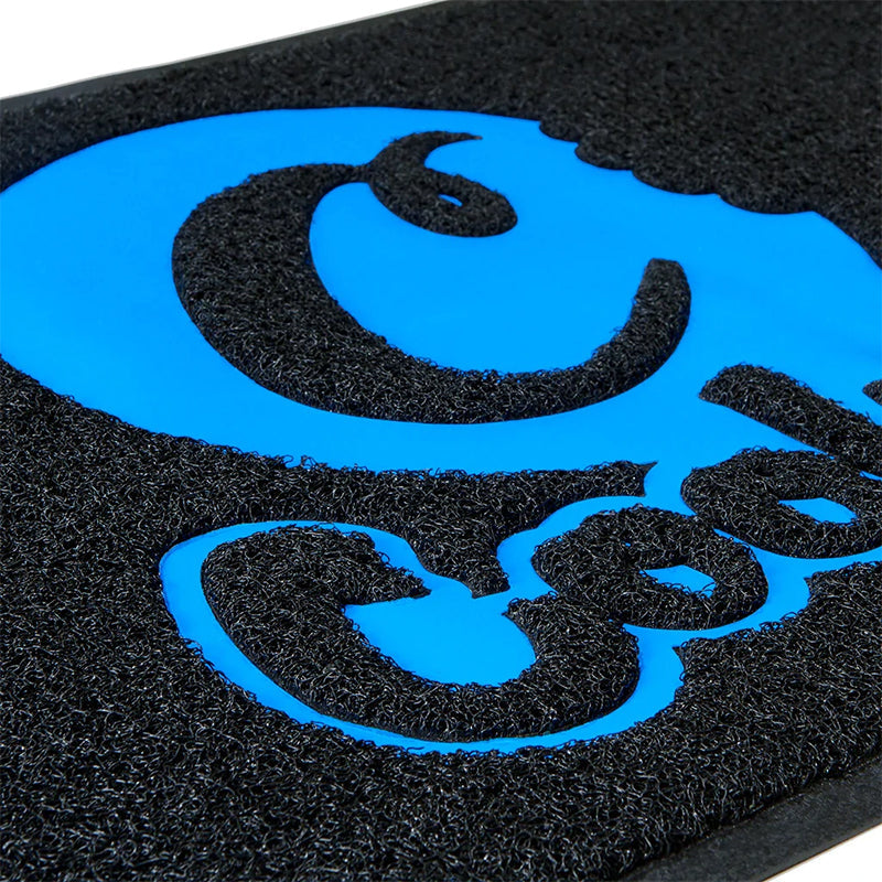 Cookies Floor Mat PVC and Vinyl Black with Blue Logo Lifestyle : Home Goods Cookies