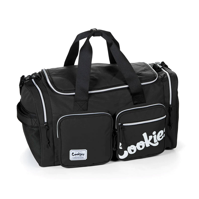 Cookies Heritage Duffle Bag Nylon Dual Pockets Luggage and Travel Products : Duffle Cookies Black
