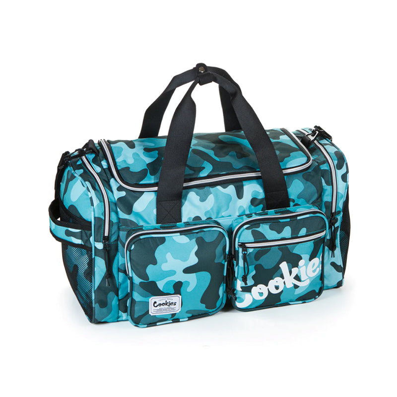 Cookies Heritage Duffle Bag Nylon Dual Pockets Luggage and Travel Products : Duffle Cookies Mint Camo