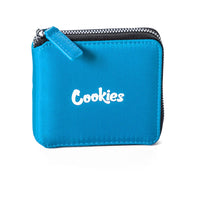 Cookies Zipper Wallet Luxe Matte Satin Nylon Apparel : Accessories Cookies Blue