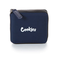 Cookies Zipper Wallet Luxe Matte Satin Nylon Apparel : Accessories Cookies Navy