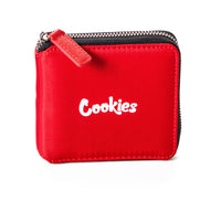 Cookies Zipper Wallet Luxe Matte Satin Nylon Apparel : Accessories Cookies Red