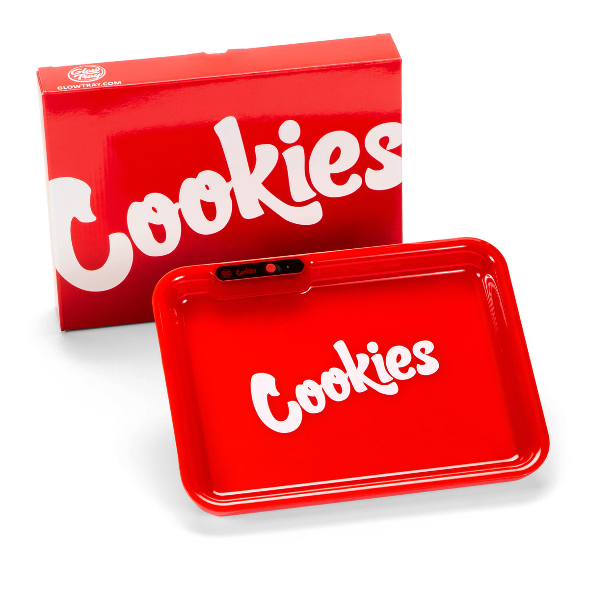 Cookies V4 Glow Tray Accessories : Rolling Trays Cookies Red