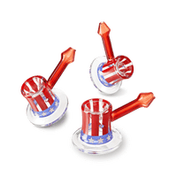 Groove July 4th Spoon Pipe Limited Edition Glass : Spoon Groove