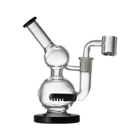 Groove Mini Round Glass Rig Glass : Rig Groove