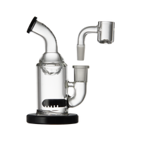 Groove Mini Tube Glass Rig Glass : Rig Groove