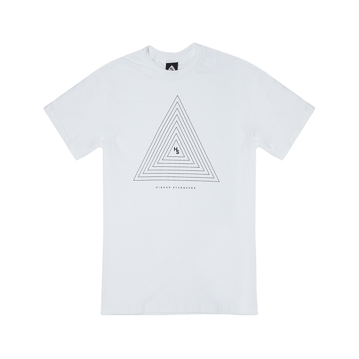 Higher Standards T-Shirt - Concentric Triangle