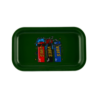 Vibes Aluminum 3s a Crowd Trays Accessories : Rolling Trays Vibes Rolling Papers medium 3sacrowd