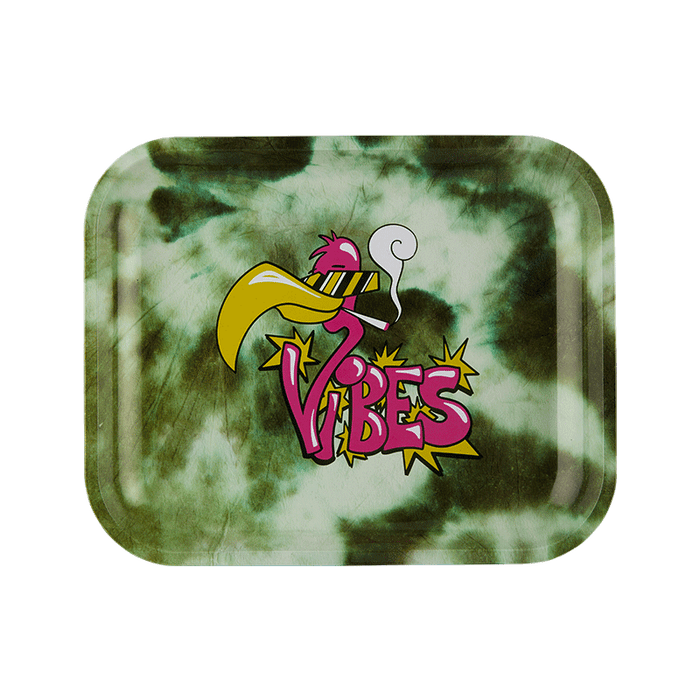 VIBES Flamingo Aluminum tray