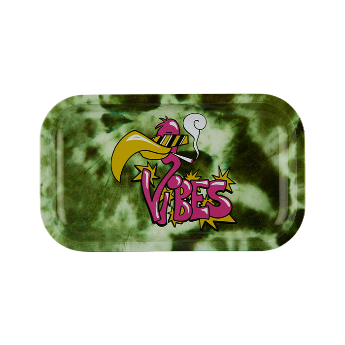VIBES Flamingo Aluminum tray