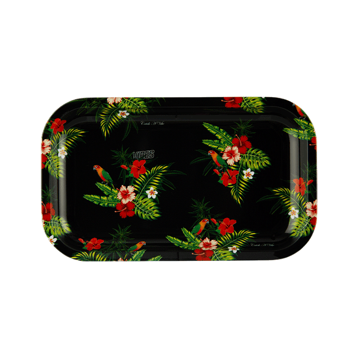 VIBES Floral Aluminum Tray