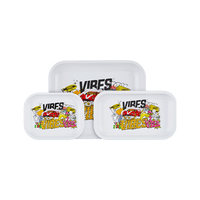VIBES Collage Aluminum tray