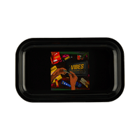 Vibes Aluminum Now We Roll Trays Accessories : Rolling Trays Vibes Rolling Papers medium nowweroll