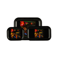 Vibes Aluminum Now We Roll Trays Accessories : Rolling Trays Vibes Rolling Papers