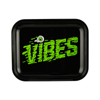 VIBES Slime Aluminum Tray Accessories : Rolling Trays Vibes Rolling Papers large slime