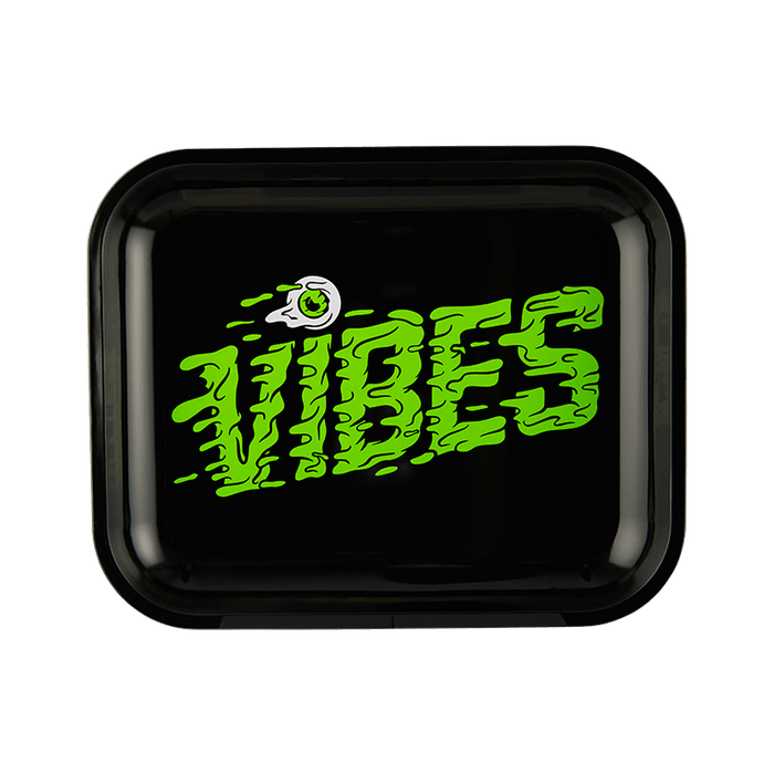 VIBES Slime Aluminum Tray Accessories : Rolling Trays Vibes Rolling Papers large slime