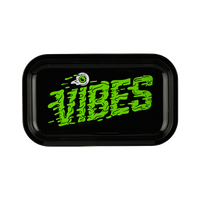 VIBES Slime Aluminum Tray Accessories : Rolling Trays Vibes Rolling Papers medium slime