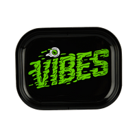 VIBES Slime Aluminum Tray Accessories : Rolling Trays Vibes Rolling Papers small slime
