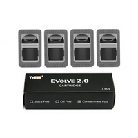 Yocan Evolve 2.0 4 Pod Pk E- Liquid, Thick Oil, Concentrates
