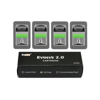 Yocan Evolve 2.0 4 Pod Pk E- Liquid, Thick Oil, Concentrates