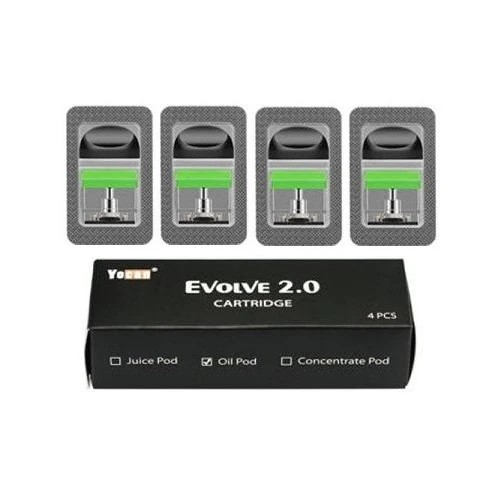 Yocan Evolve 2.0 4 Pod Pk E- Liquid, Thick Oil, Concentrates
