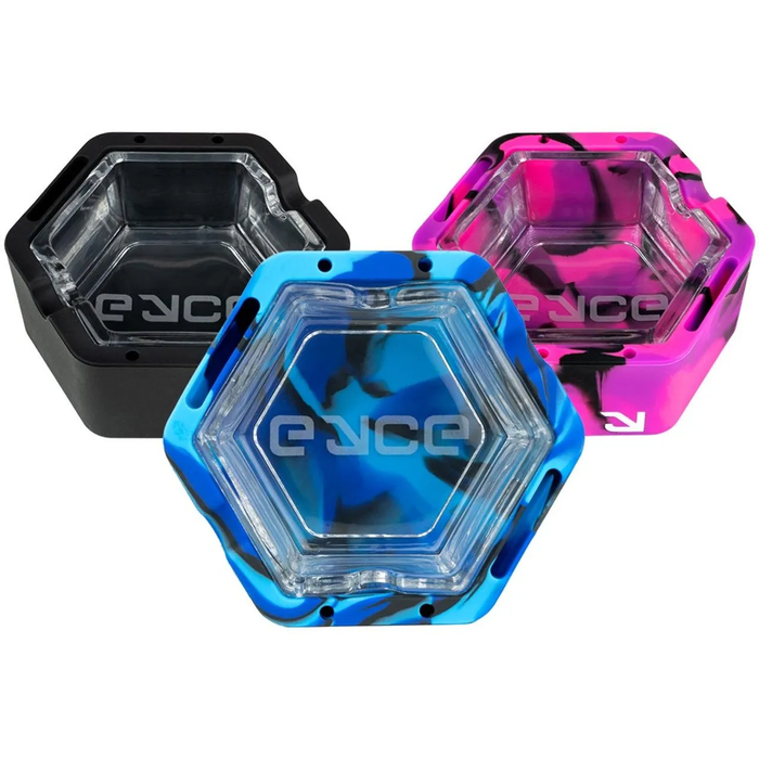 Eyce Ashtray POP Pack of 6 Assorted