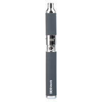 yocan revolve vaporizer with a transparent background and the device is grey in color