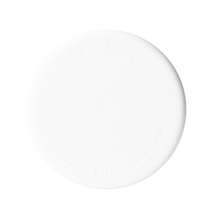 Flush V2 Jar CR Lid (NBP) : Universal Lid (48/400) : White : 120ct