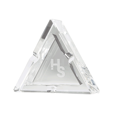 Higher Standards Glass Ashtray Clear