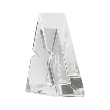 Higher Standards Glass Ashtray Clear
