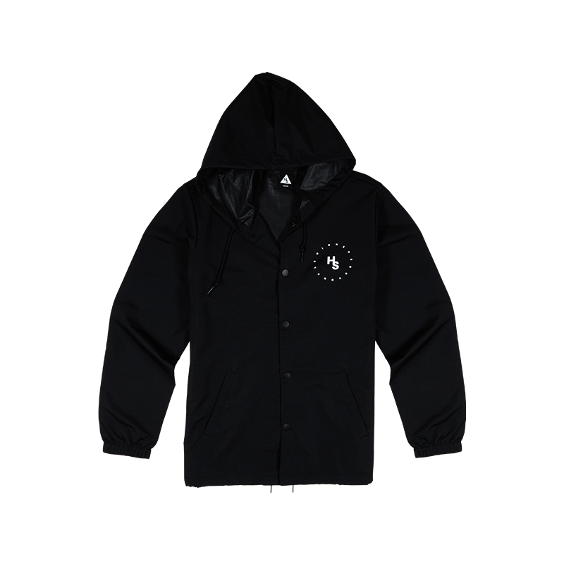 Higher Standards Coaches Jacket Apparel : Tops Higher Standards xs Black circle