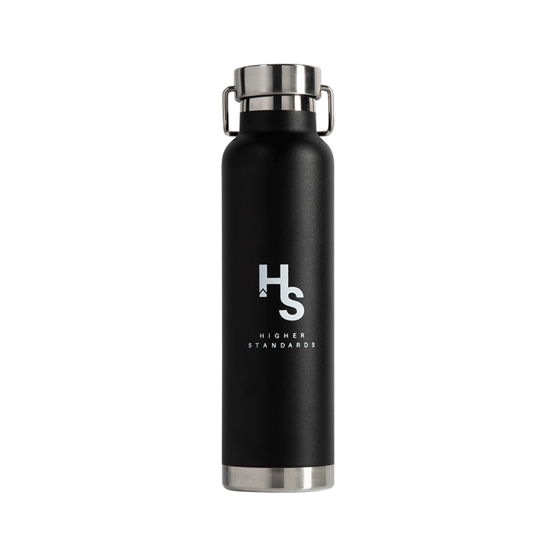 Higher Standards Canteen Apparel : Accessories Higher Standards Black logo 