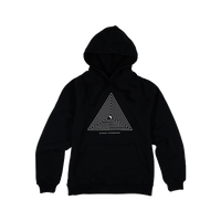 Higher Standards Hoodie - Concentric Triangle Apparel : Tops Higher Standards Black Double XL 