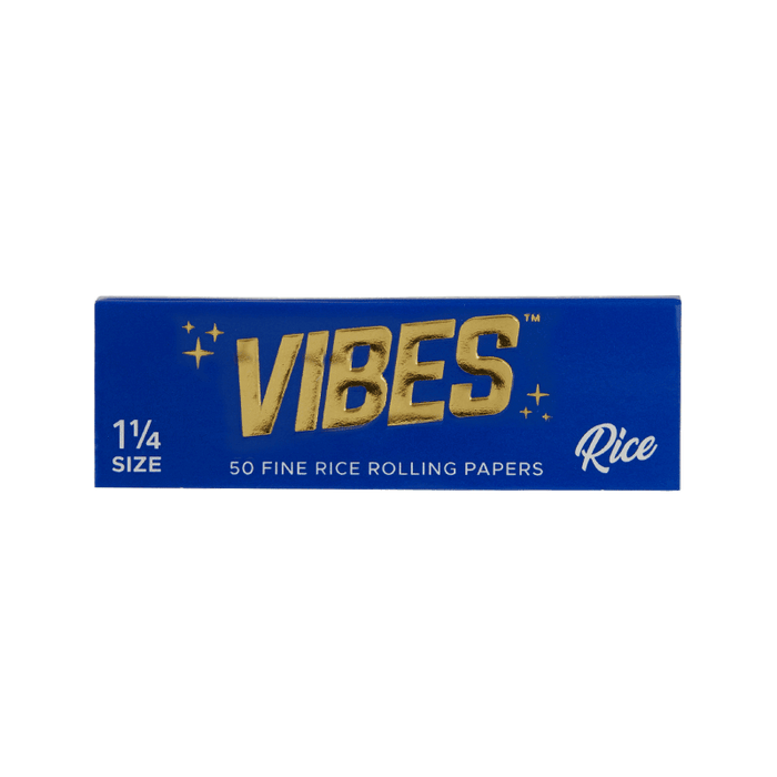 Vibes Rolling Papers - 1.25 Papers, Cones, and Wraps : Papers Vibes Rolling Papers Blue  