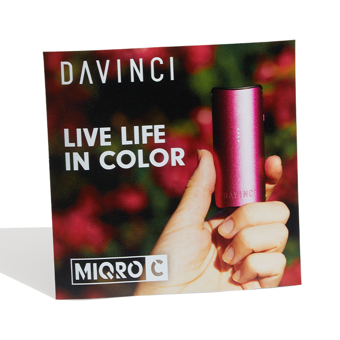 Marketing - Davinci MIQRO-C POS Collateral Material